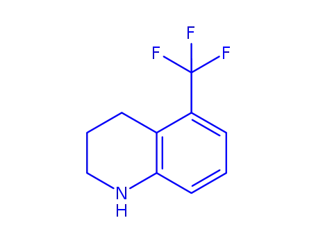 Molecular Structure of 939758-74-4 (5-TRIFLUOROMETHYL-1,2,3,4-TETRAHYDRO-QUINOLINE HYDROCHLORIDE)