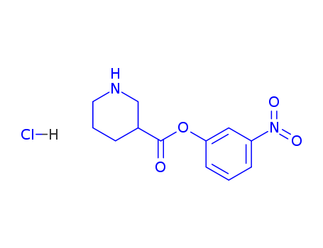 3-NITROPHENYL 3-PIPERIDINECARBOXYLATE