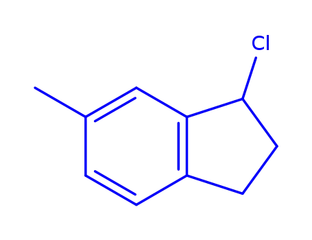 Molecular Structure of 939793-64-3 (1-CHLORO-2,3-DIHYDRO-6-METHYL-1H-INDENE)