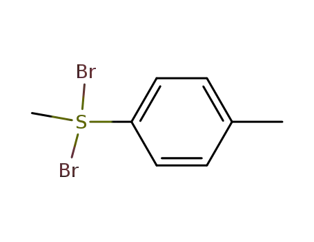 dibromo-methyl-<i>p</i>-tolyl-λ<sup>4</sup>-sulfane