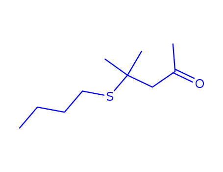 2-Pentanone,4-(butylthio)-4-methyl-