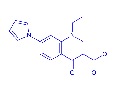 1-ethyl-4-oxo-7-(1H-pyrrol-1-yl)-1,4-dihydroquinoline-3-carboxylic acid