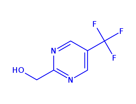 Molecular Structure of 944905-41-3 ((5-(trifluoroMethyl)pyriMidin-2-yl)Methanol)