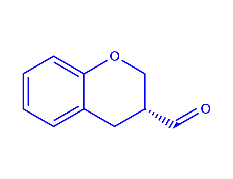 Molecular Structure of 944903-95-1 (chroMane-3-carbaldehyde)
