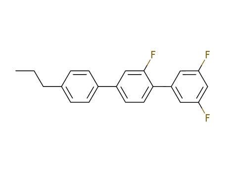 Molecular Structure of 857048-78-3 (2',3,5-Trifluoro-4''-propyl-1,1':4',1''-Terphenyl)
