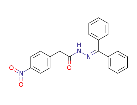 (4-Nitro-phenyl)-acetic acid benzhydrylidene-hydrazide