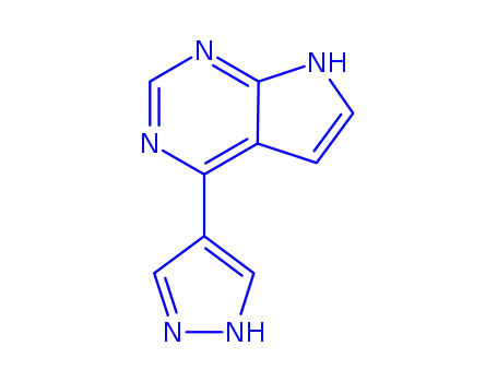 4-(1H-pyrazol-4-yl)-7H-pyrrolo[2,3-d]pyrimidine
