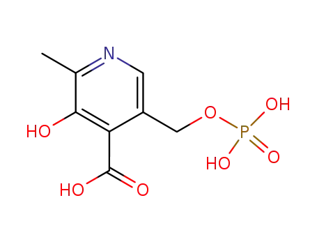 4-Pyridoxic acid 5'-phosphate