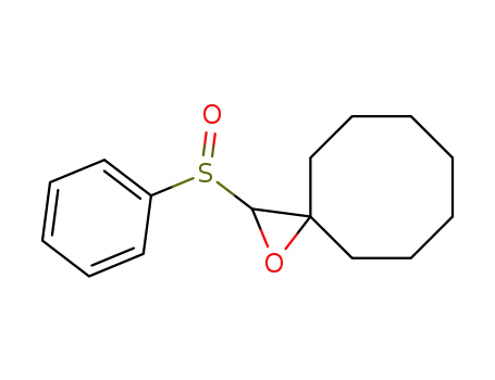 1-Oxaspiro[2.7]decane, 2-(phenylsulfinyl)-