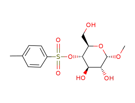methyl-[<i>O</i><sup>4</sup>-(toluene-4-sulfonyl)-α-D-glucopyranoside]