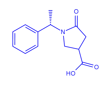 5-Oxo-1-(1-phenylethyl)pyrrolidine-3-carboxylic acid