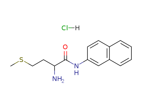 Butanamide,2-amino-4-(methylthio)-N-2-naphthalenyl-, hydrochloride (1:1)