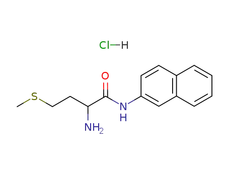 Molecular Structure of 97405-58-8 (H-DL-MET-BETANA HCL)