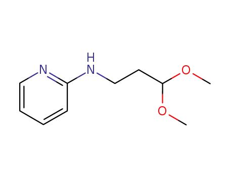 Propionaldehyde, 3-(2-pyridylamino)-, dimethyl acetal (6CI)