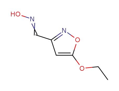 3-Isoxazolecarboxaldehyde,5-ethoxy-,oxime(6CI)