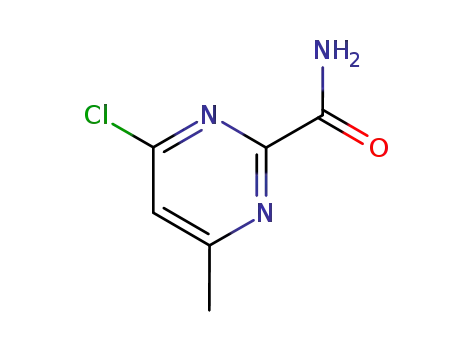 4-chloro-6-methyl-pyrimidine-2-carboxylic acid amide