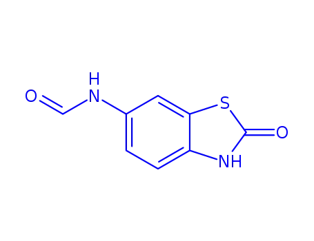 Molecular Structure of 99111-78-1 (Formamide, N-(2,3-dihydro-2-oxo-6-benzothiazolyl)- (9CI))
