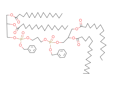 Bis-(dipalmitoyl-DL-α-glycerylphosphoryl)-1,3-propan-diol-dibenzylester