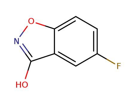 1,2-Benzisoxazol-3(2H)-one,5-fluoro-(9CI)