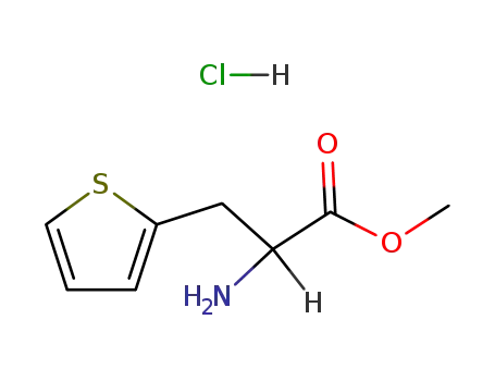 2-Thiophenepropanoic acid, a-amino-, methyl ester, hydrochloride