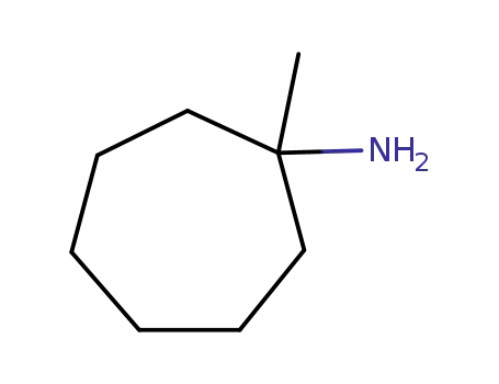 Molecular Structure of 98486-54-5 (Cycloheptanamine, 1-methyl-)
