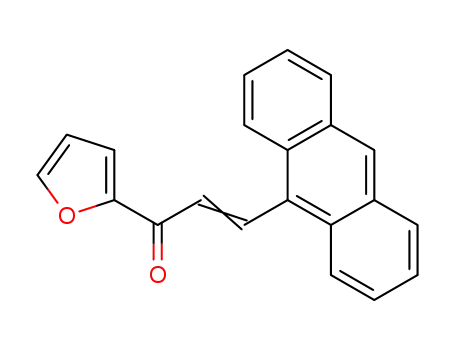 Molecular Structure of 328391-91-9 (2-Propen-1-one, 3-(9-anthracenyl)-1-(2-furanyl)-)
