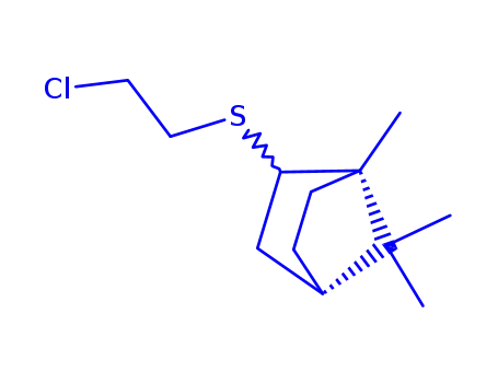 2-[(2-chloroethyl)sulfanyl]-1,7,7-trimethylbicyclo[2.2.1]heptane
