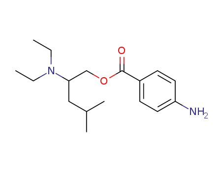 Molecular Structure of 92-23-9 (Leucinocaine)