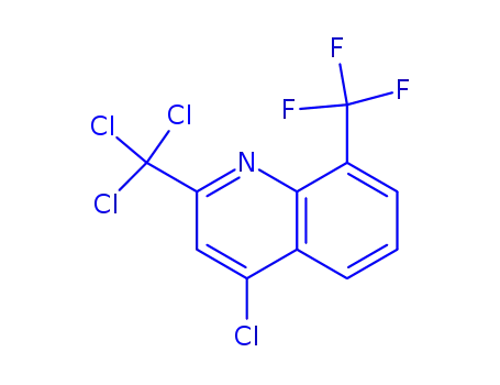 4-Chloro-2-(trichloromethyl)-8-(trifluoromethyl)quinoline