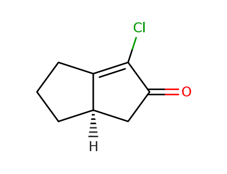 2-1H-PENTALENONE,3-CHLORO-4,5,6,6A-TETRAHYDRO-