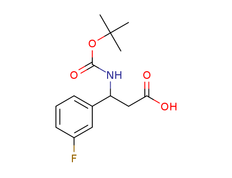 3-N-Boc-amino-3-(3-fluorophenyl)propionic acid