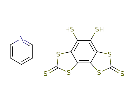 Molecular Structure of 134172-93-3 (7-mercapto-2,5-dithioxobenzo<1,2-d:3,4-d'>bis<1,3>dithiole-8-thiolate)