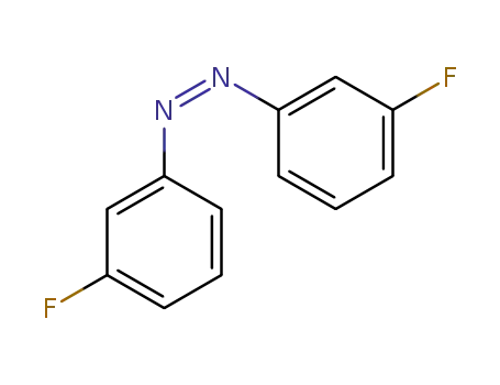 Molecular Structure of 60253-47-6 (Diazene, bis(3-fluorophenyl)-, (E)-)