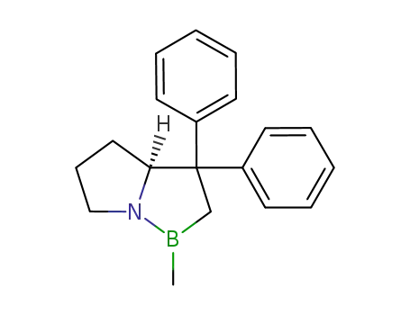 1H-Pyrrolo[2,1-e][1,2]azaborole, hexahydro-1-methyl-3,3-diphenyl-, (S)-