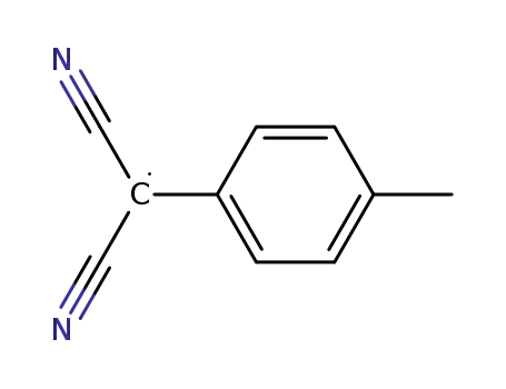Molecular Structure of 37449-71-1 (Methyl, dicyano(4-methylphenyl)-)