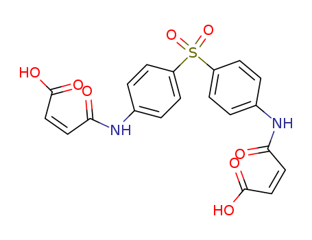 4-(4-((4-((3-Carboxyacryloyl)amino)phenyl)sulfonyl)anilino)-4-oxo-2-butenoic acid cas  6937-93-5