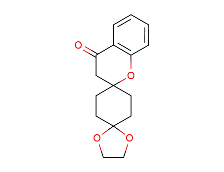 Molecular Structure of 911228-28-9 (dispiro[chromane-2,1'-cyclohexane-4',2''-[1,3]dioxolan]-4-one)