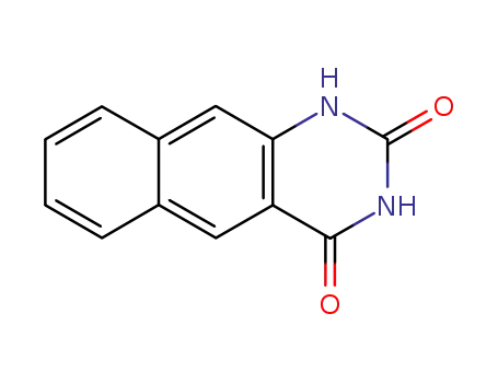 Molecular Structure of 13898-60-7 (naphtha[2',3':5,6]pyrimidine-2,4-[1H,3H]-dione)