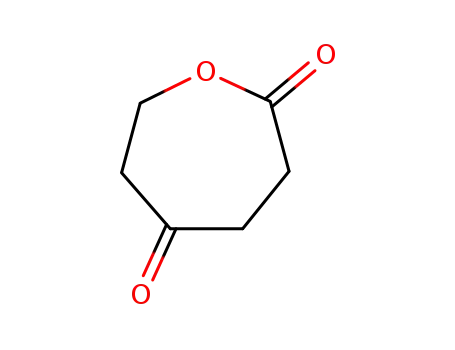 Molecular Structure of 313473-82-4 (2,5-Oxepanedione)