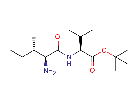 Molecular Structure of 740038-93-1 (L-Valine, N-L-isoleucyl-, 1,1-dimethylethyl ester)