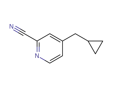 4-(cyclopropylmethyl)picolinonitrile