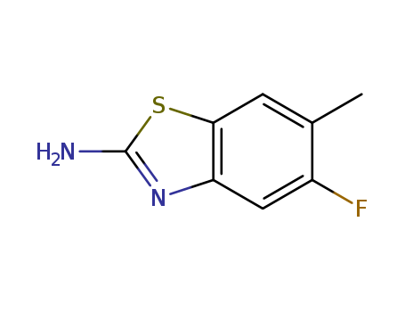 5-fluoro-6-methylbenzo[d]thiazol-2-amine