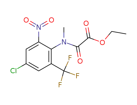 N-ethoxalyl-N-methyl-4-chloro-6-nitro-2-trifluoromethylaniline