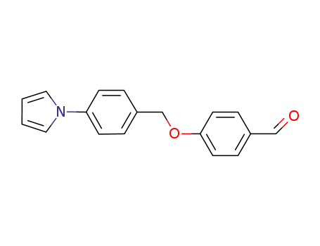 4-(4-(pyrrol-1-yl)benzyloxy)benzaldehyde