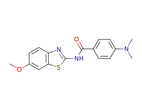 4-(dimethylamino)-N-(6-methoxybenzo[d]thiazol-2-yl)benzamide