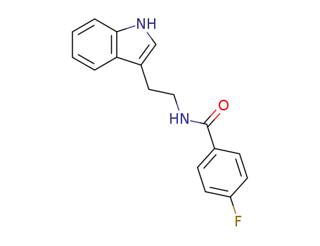 Benzamide, 4-fluoro-N-[2-(1H-indol-3-yl)ethyl]-