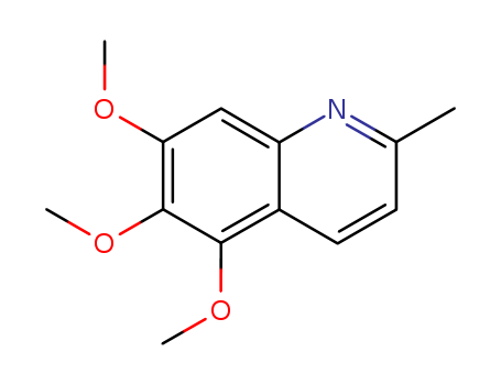 Quinoline, 5,6,7-trimethoxy-2-methyl-
