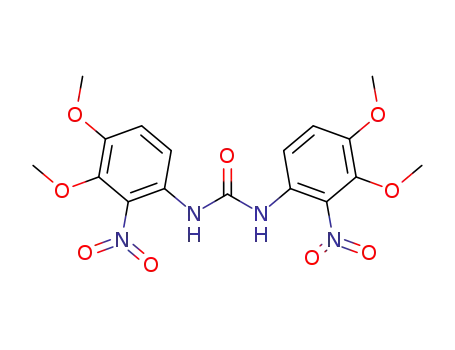 <i>N</i>,<i>N</i>'-bis-(3,4-dimethoxy-2-nitro-phenyl)-urea