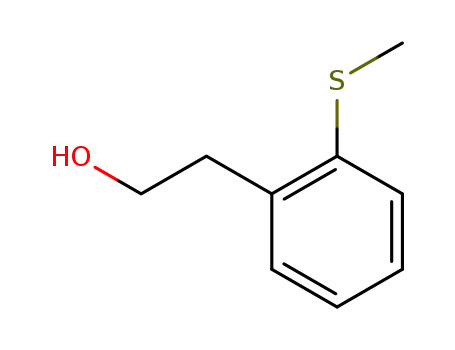 Molecular Structure of 102293-52-7 (2-methylsulfanyl-phenethyl alcohol)
