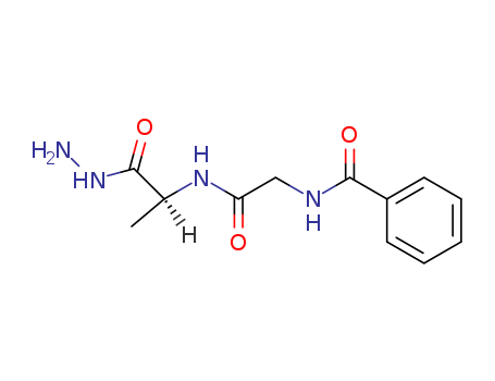 L-Alanine, N-(N-benzoylglycyl)-, hydrazide